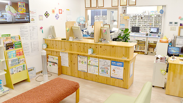 寿ヶ丘薬局の受付/カウンター