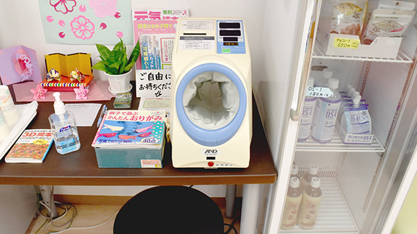 寿ヶ丘薬局の血圧計