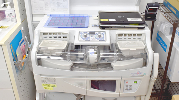 寿ヶ丘薬局の調剤器具