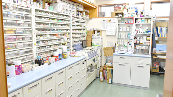 爽やか薬局の調剤室