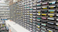 第一薬局幕張店の薬棚