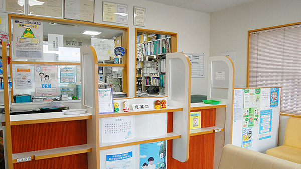 ハニー調剤薬局の受付/カウンター
