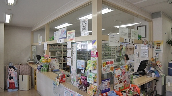 エスマイル薬局　口田南店の受付/カウンター