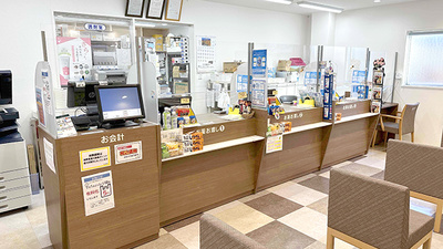 ウイズ薬局　児島店の受付/カウンター