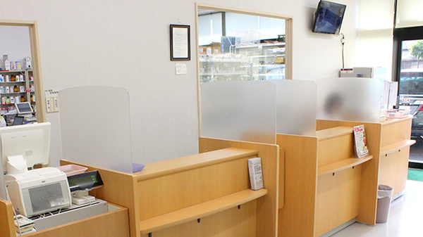 セイムス　南栗橋薬局の受付/カウンター