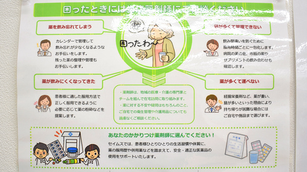 ドラッグセイムス与野鈴谷薬局の相談対応