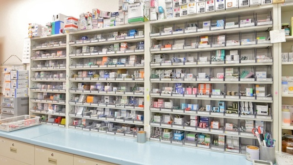 とよやま調剤薬局の調剤室