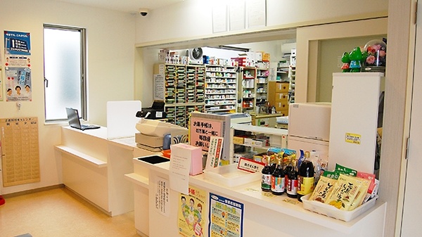 むろみ調剤薬局の受付/カウンター