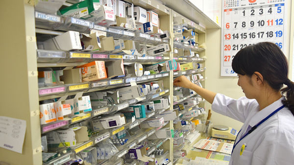 タイヨー薬局　新宮店の作業風景