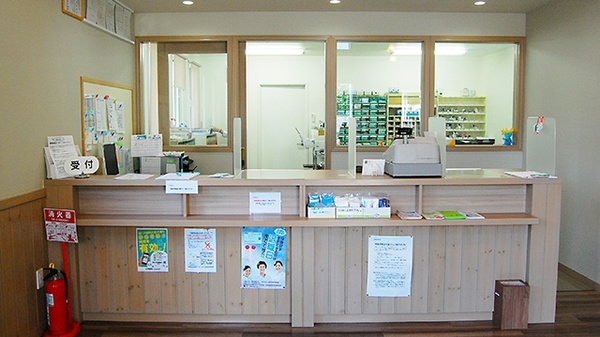 ひかり薬局　篠栗店の受付/カウンター