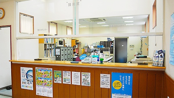 セイコー薬局の受付/カウンター