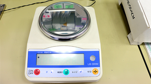 セイコー薬局の調剤器具