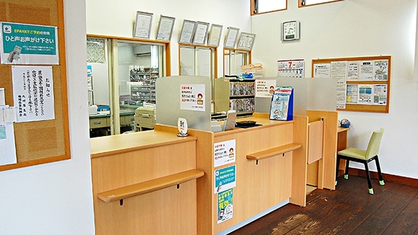 セイコー薬局　柏の森店の受付/カウンター