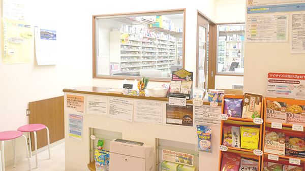 なでしこ調剤薬局の受付/カウンター