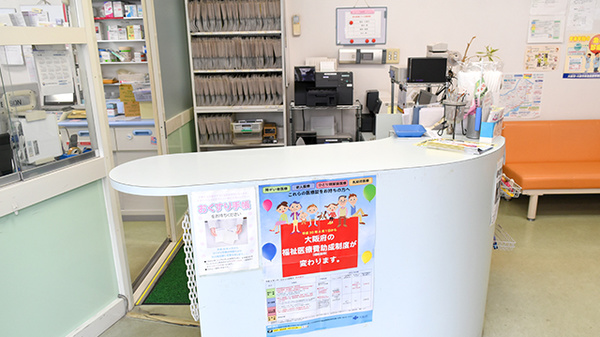 春日野薬局　塚本店の受付/カウンター