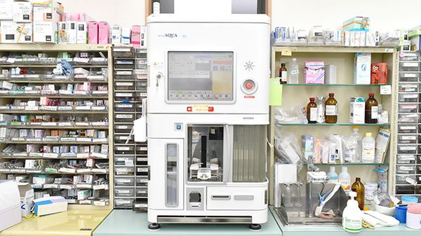 つつじ薬局　良野の調剤器具
