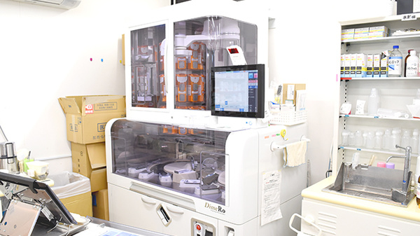 つつじ薬局　美乃利の調剤器具