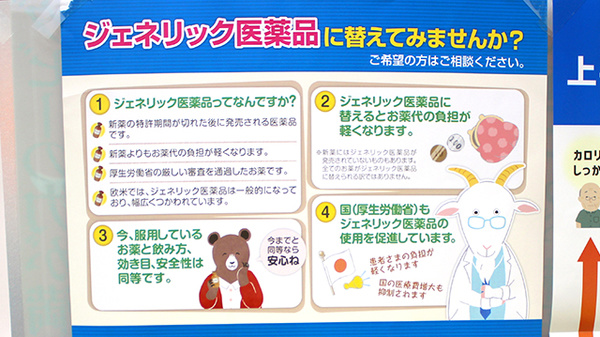 村源薬局のジェネリック対応