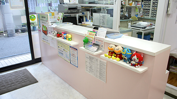 フジ薬局の受付/カウンター