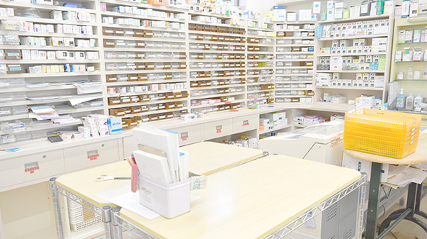 かもめ薬局の調剤室