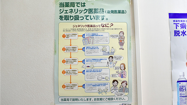 大宝調剤薬局のジェネリック対応