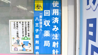ふたば薬局の使用済み注射針回収