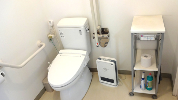 まつや調剤薬局のお手洗い