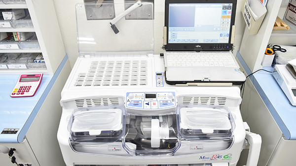 サトノ薬局の調剤器具