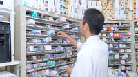 ふうせん薬局　上社店の作業風景