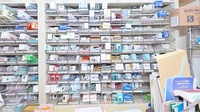 ふうせん薬局　上社店の薬棚