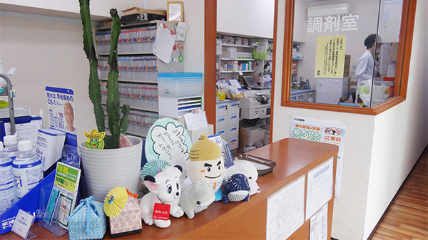 ひびき薬局の調剤室