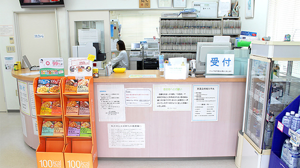 のいち駅前薬局の受付/カウンター