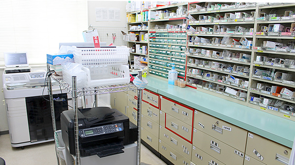 のいち駅前薬局の調剤室