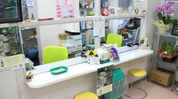 こせき薬局の受付/カウンター