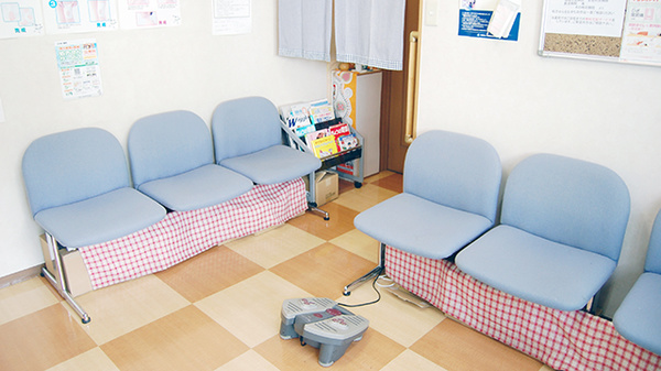 ふれあい薬局の待合スペース