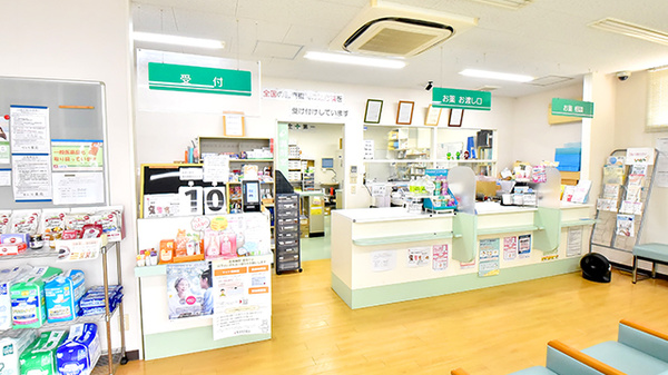 サエラ薬局　泉佐野店の受付/カウンター