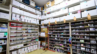 サエラ薬局 泉大津店の薬棚