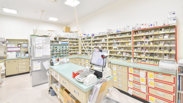ドラッグイレブン薬局市民病院前店の調剤室