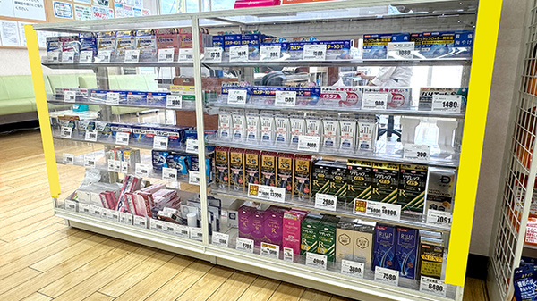 クスリのアオキ稲葉薬局の一般医薬品