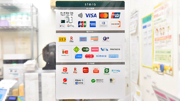 サエラ薬局 三鷹店のクレカ/電子マネー/スマホ決済対応