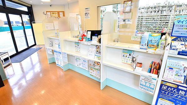サエラ薬局 北与野店の受付/カウンター