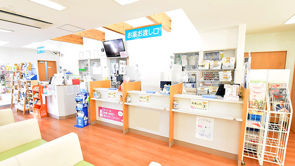 サエラ薬局 館野店の受付/カウンター