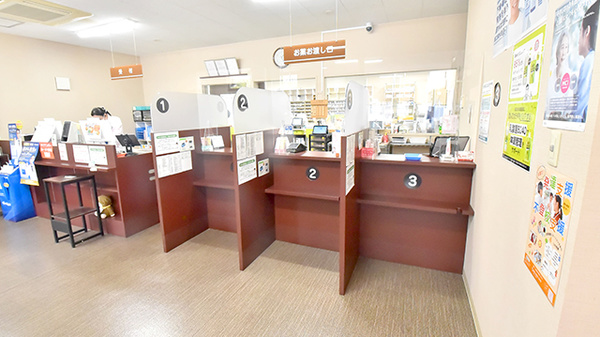 サエラ薬局 ひなが店の受付/カウンター