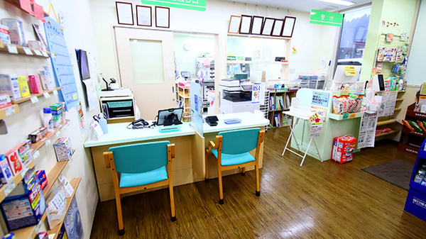 サエラ薬局 穴水店の受付/カウンター