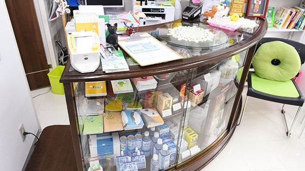 ゆうぎ園薬局の受付/カウンター