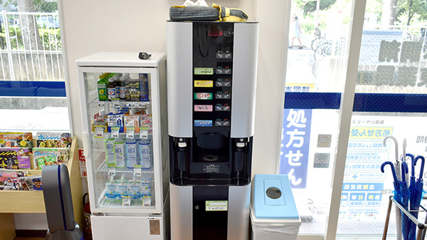 日本調剤　万代東薬局のフリーサービス