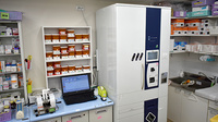 日本調剤　万代東薬局の調剤器具
