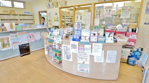青空薬局　下市場店の受付/カウンター