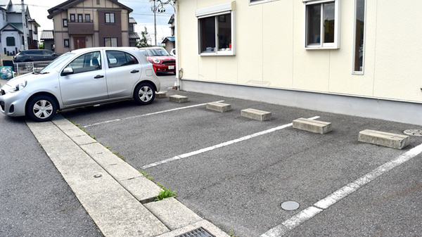 青空薬局　下市場店の駐車場