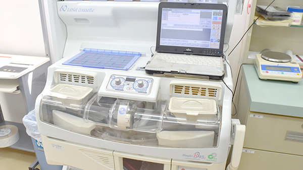 佐倉スマイル薬局の調剤器具